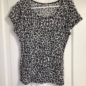 Leopard Print Women's Top